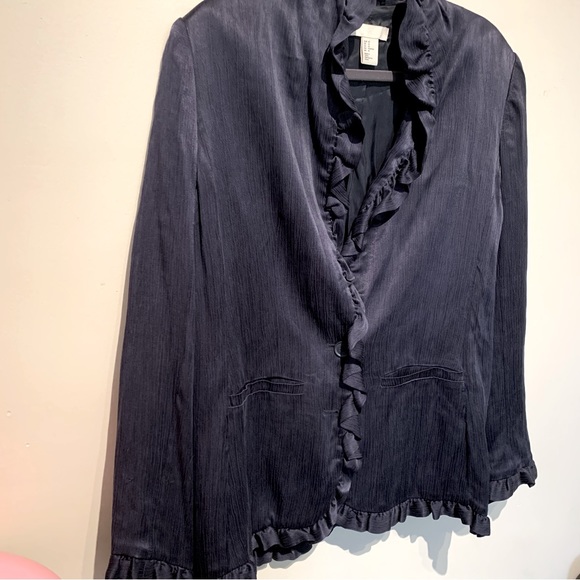 Silky Viscose Blazer L - Picture 7 of 8